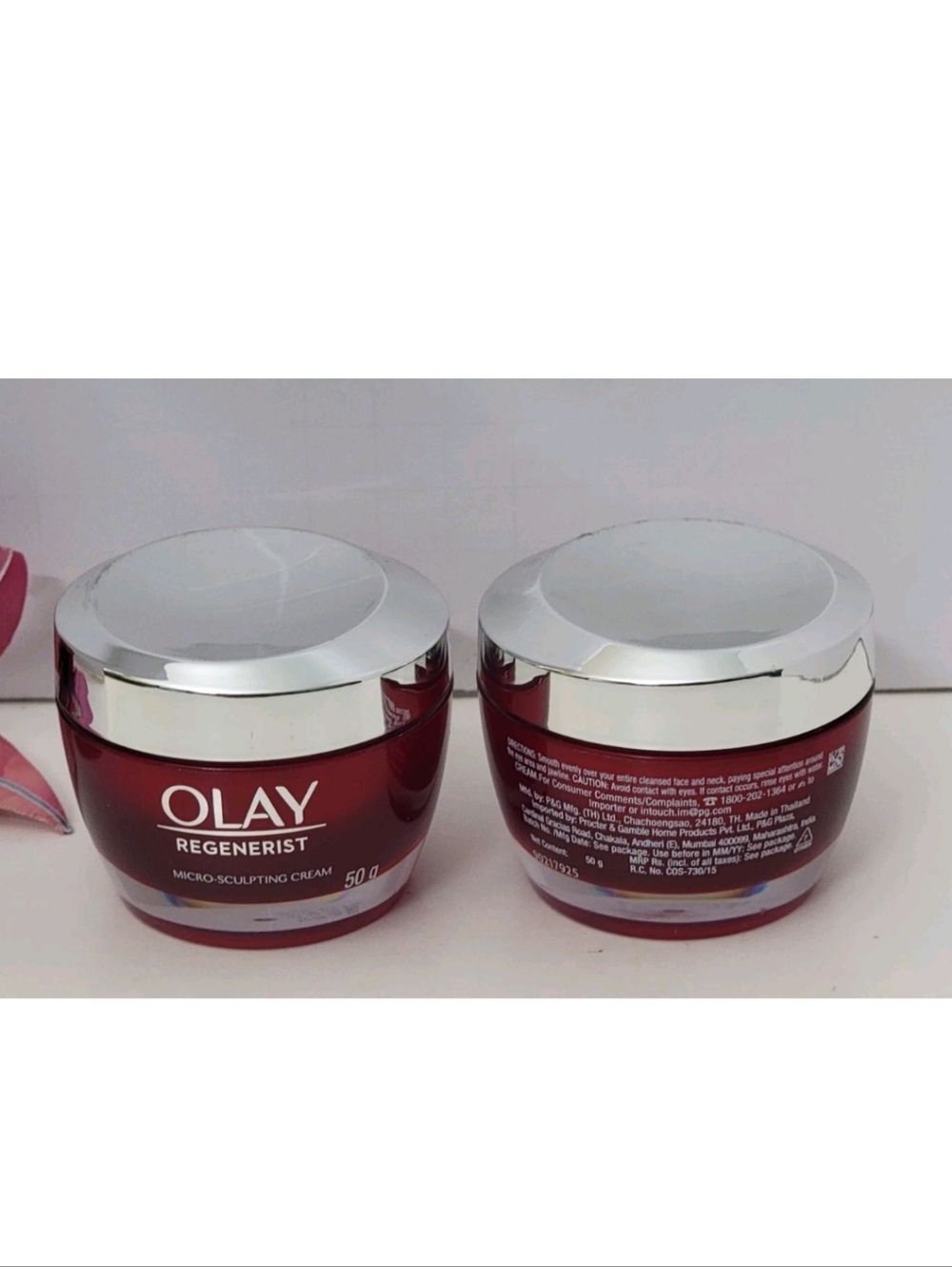 2 pk OLAY REGENERIST Micro Sculpting Cream 1.7 fl oz / 50 ml (BOXLESS AS PICTURE